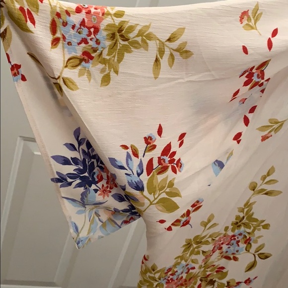 Moa Moa Plus Floral Kimona - 3X - Picture 4 of 7